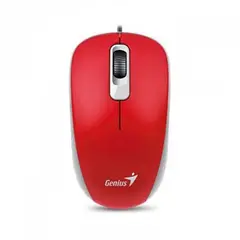 GENIUS - Mouse Optico Usb Dx-110 Rojo