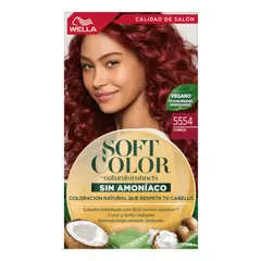WELLA - Tinte Soft Color Sin Amoniaco 5554 - Cobrizo