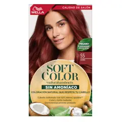 WELLA - Tinte Soft Color Sin Amoniaco 55 - Caoba