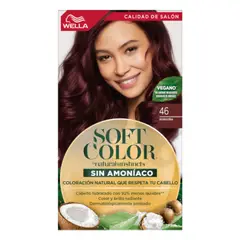 WELLA - Tinte Soft Color Sin Amoniaco 46 - Borgoña