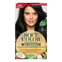 WELLA - Tinte Soft Color Sin Amoniaco 20 - Negro