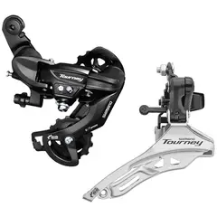 SHIMANO - Grupo Bicicleta Tourney Tensor Y Descarrilador 6 7 V