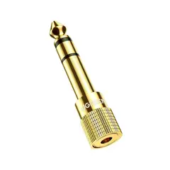UGREEN - Convertidor De Audio Estéreo Jack 3.5 mm Hembra A Jack 6.35 mm Macho