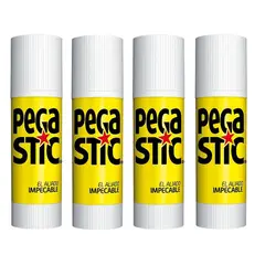 TESA - Set X 4 Pegamentos En Barra Pegastic X 40 Grs