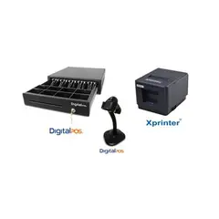DIGITAL POS - Combo Pos Cajón Impresora 80mm Lector Código De Barras digital pos.