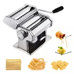 ZHOPI CO - Maquina Molino Hacer Pasta Spaguetti Manual Grosor Ajustable
