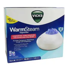 VICKS - Vaporizador Vapor Tibio 1,5 Galón