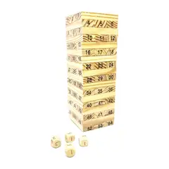 POINTER - Juego Didáctico Jenga, X 54 Piezas.