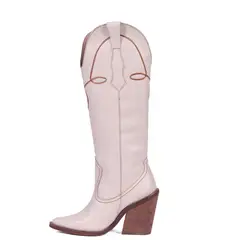 STIVALI - BOTA TEXANA PRAGA BEIGE