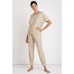 OPTIONS INTIMATE - Pijama Pantalon Largo Dama Marca 1520M32