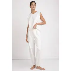 OPTIONS INTIMATE - Pijama Pantalon Largo Dama Marca Color Off White Referencia 1579032