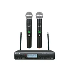 PRO DJ - Micrófono Inalámbrico UHV-412M Negro