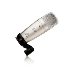 BEHRINGER - Micrófono de condensador C-3 Plata