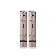 BEHRINGER - Micrófono de condensador C-2 Plata