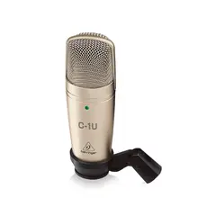 BEHRINGER - Micrófono de condensador C-1U Plata