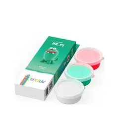 TOY LOGIC - Masa Moldeable Hey Clay Monstruo Pi x 5 Colores