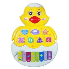 DAYOSHOP - Piano Organeta Pollito Animales Musical Bebes Niño bateria