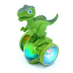 DAYOSHOP - Dinosaurio Rex Musical Patineta Scooter Juguete Baterias
