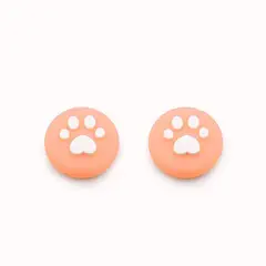 GENERICO - Protectores de Joystick para Nintendo Switch Huella - Naranja