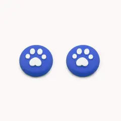 GENERICO - Protectores de Joystick para Nintendo Switch - Ultra Ligero Azul Huella