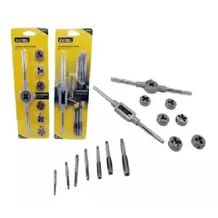 UYUSTOOLS - Juego De Tarrajas Y Machuelos 16 Pieza Profesional Uyustools.