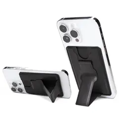 PURE GEAR - Puregear Kik Stik Magsafe Soporte y Cartera Negro