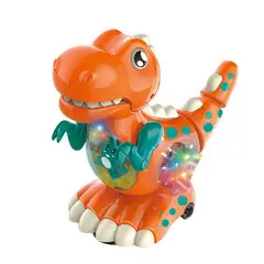 DAYOSHOP - Robot Tiranosaurio Dino Rex Luces Sonido Movimiento Bateria