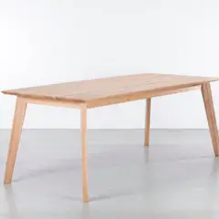 22 GRADOS DECORACION - Mesa Comedor Clash 200x100cm Roble Macizo Natural