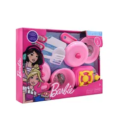 TOY LOGIC - Set De Cocina 8 Piezas Barbie