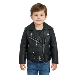 SACATE - Chaqueta para niño en cuero Tex - OR