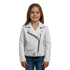 SACATE - Chaqueta para niño en cuero Tex - OR