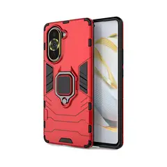 GENERICO - Funda Anti Golpes Anillo Compatible con Huawei Nova 10 Pro Rojo