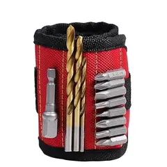 GENERICO - Pulsera Iman Magnetica Carpintero Clavos Tornillos Brocas
