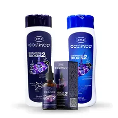 CMS BELLEZA - Combo Super Minoxidil Femenino CMS Cosmos Bioxin 2