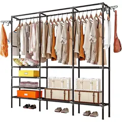 GENERICO - Organizador De Metal Para Ropa Estante