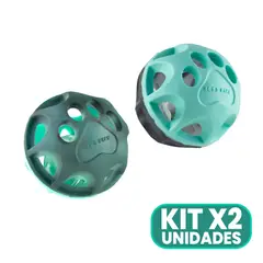 ENERGY PLUS - KIT X2 Pelotas para gatos con cascabel Juguete suave