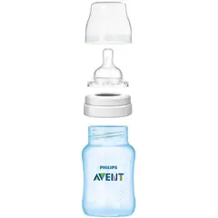 PHILIPS - Tetero classic anticolicos de 11oz azul claro avent