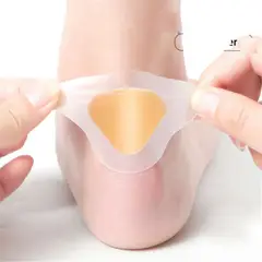 GENERICO - Protector Gel Talón Parche Adhesivo Pie, Almohadilla 30 Unid