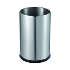 ACCESORIOS Y ACABADOS - Caneca Redonda Aya 9 Litros Acero Inoxidable Satinado