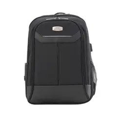 MARIO HERNANDEZ - Morral Cuadrado Dos Cremalleras Negro Urban