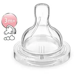 PHILIPS - Chupos tetinas tetero avent classic anti-colico 3m+ x2 flujo variable