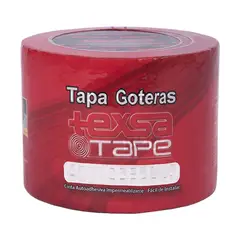 GENERICO - Cinta Asfaltica Tapa Goteras 10 Cm X 10 M Aluminio Texsa Tape