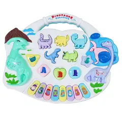 DAYOSHOP - Piano Organeta Dinosaurios Musical Bebes Niños Bateria