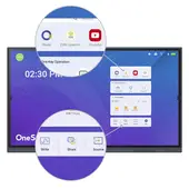 ONESCREEN - Pantalla inteligente Touch 65 pulgadas Android 11 4k HD