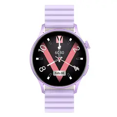 KIESLECT - Reloj Inteligente Lora 2 Purpura Calling Smartwatch 1.3´´