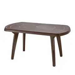 RIMAX - Mesa Lotus Ovalada Wengue