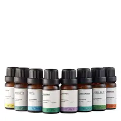 RITUALIC LABORATORIO DE PLANTAS - Kit 8 Aceites Esenciales 100% Puros 10 ml c/u
