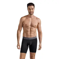 LEO - Boxer Largo De Algodón Que Evita El Roce 033310