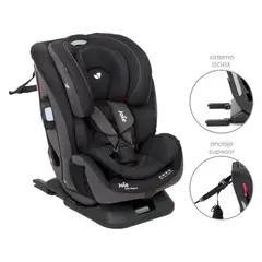 JOIE - Silla Carro Isofix Every Stage Fx Coal Gr Negro.