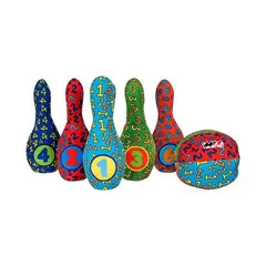 JUGANDO Y EDUCANDO - Juego Bolos Animales Y Texturas Juguete Didáctico Niños Niña